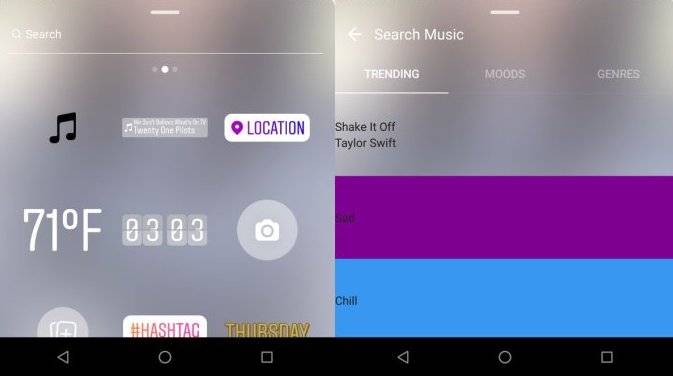 Image result for Instagram soon to have Music stickers