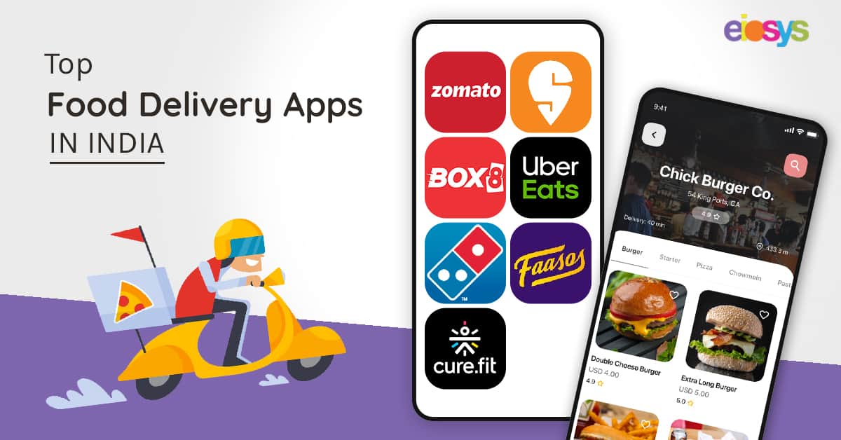 This blog lists down the popular food delivery apps in India