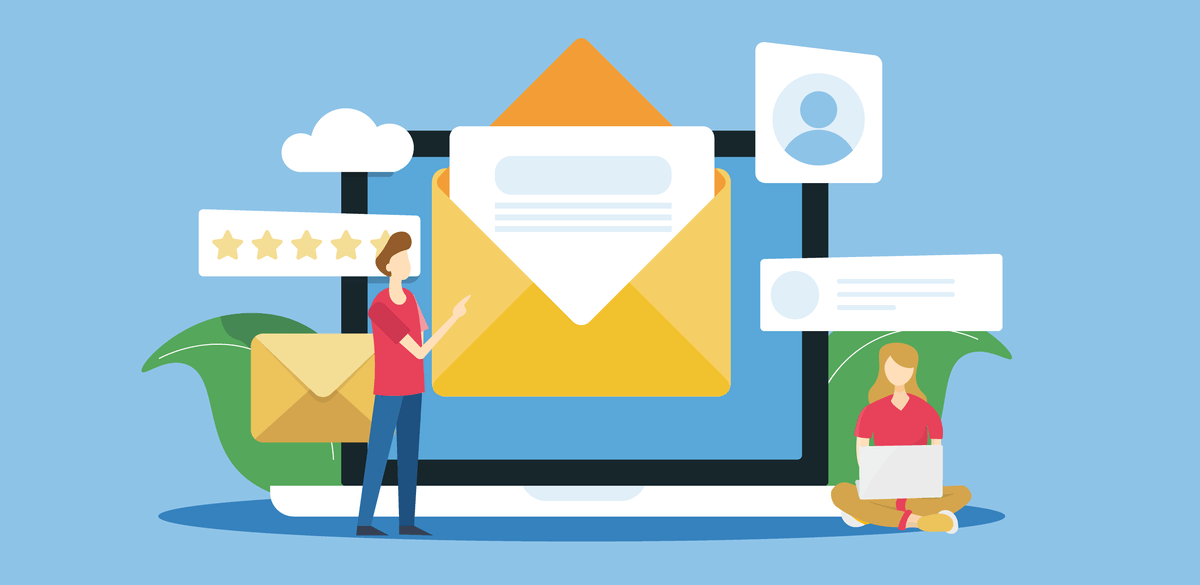 Illustration of Encourage Existing Subscribers to Share and Forward Email