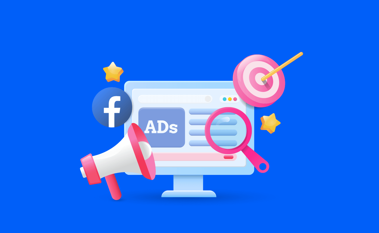 Illustration of Run Paid Ads on Facebook