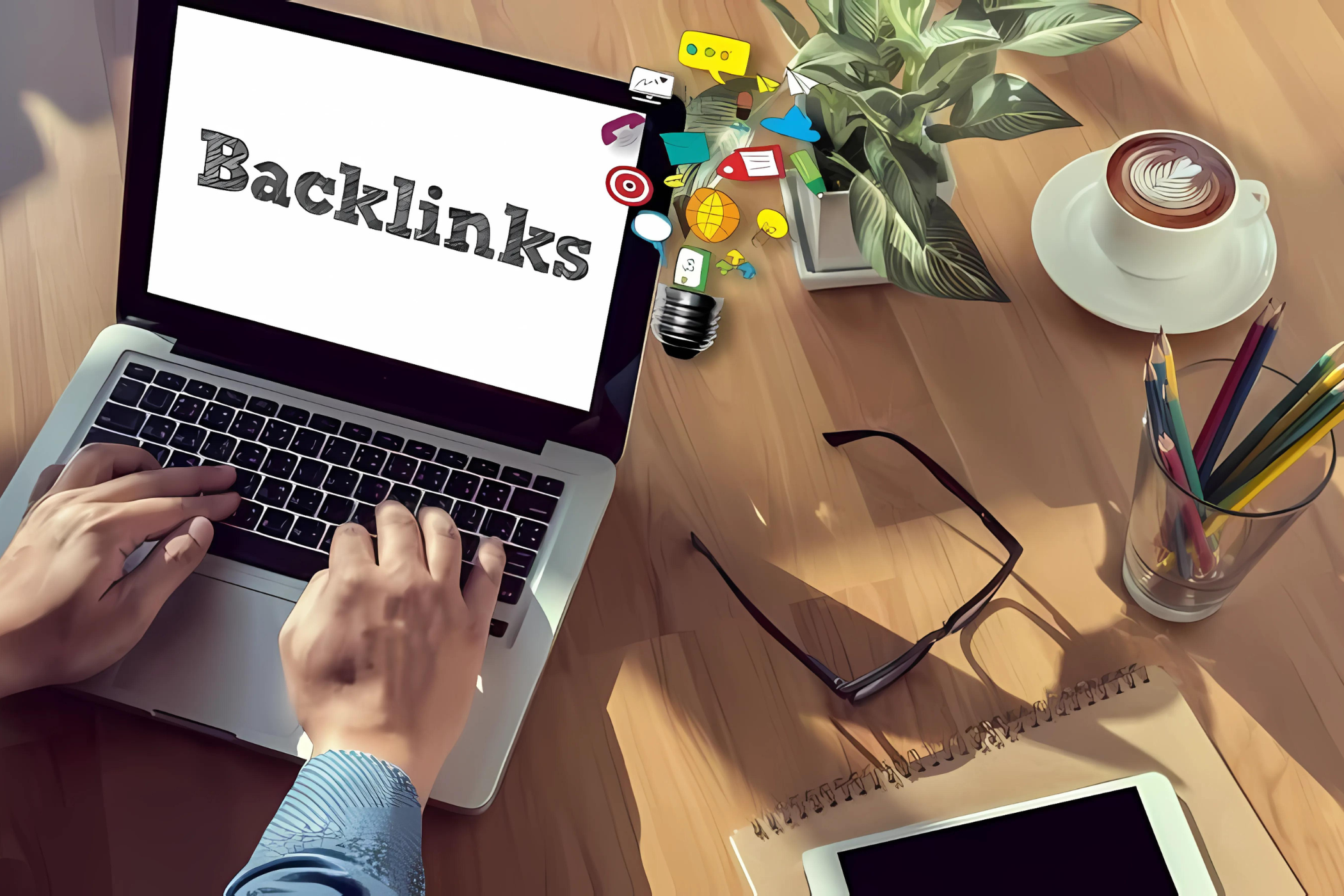 Illustration of Get Backlinks From High Authority Websites