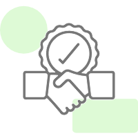 Icon for improve trust and credibility