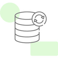 Backup illustration used on website maintenance service page