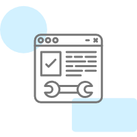 Blog Maintenance illustration used on website maintenance service page