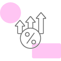 Illustration of Increased Profit Margins