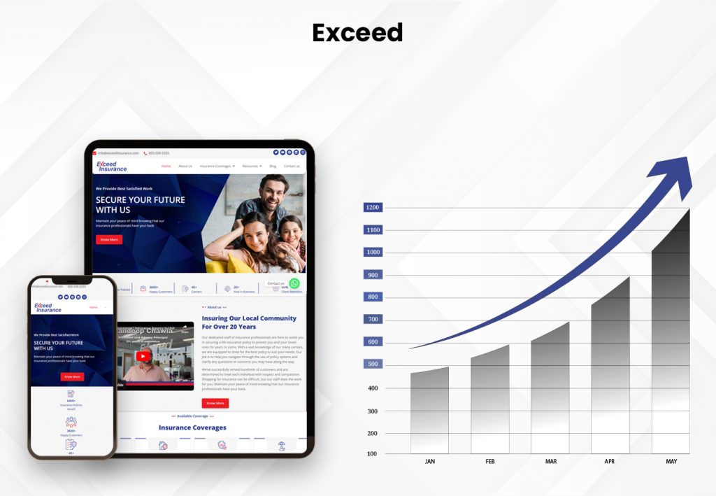 Cover image for exceed insurance case study