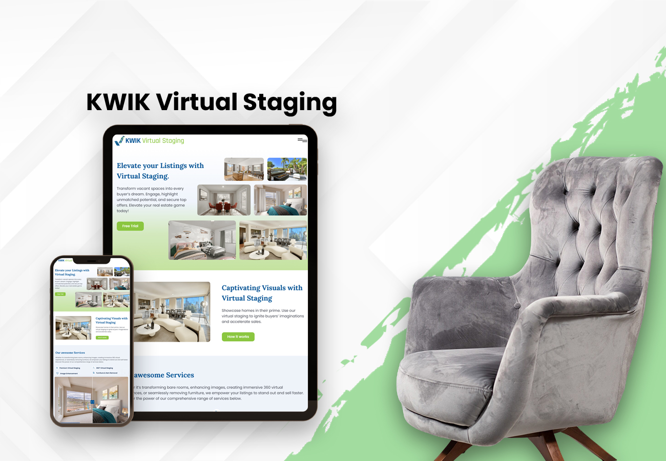 Feature image of case study on KWIK Virtual Staging